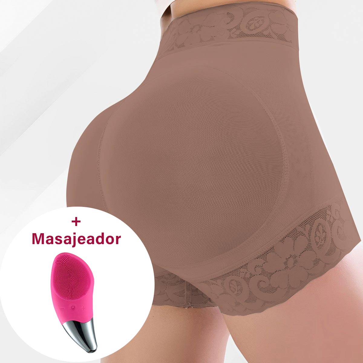 Short Faja+Masajeador Facial 013+BR-020