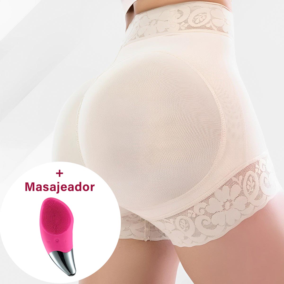 Short Faja+Masajeador Facial 013+BR-020